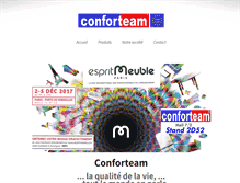 Tablet Screenshot of conforteam.com